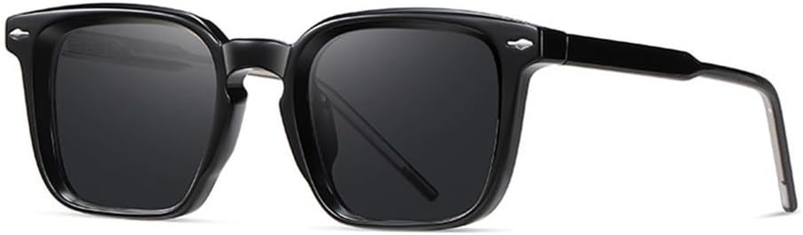 Мужские солнцезащитные очки класса люкс в стиле ретро с прозрачными линзами, женские солнцезащитные очки в стиле панк с заклепками, защита от ультрафиолета UV400 HVTVTLA, Black Grey
Мужские солнцезащитные очки класса люкс в стиле ретро с прозрачными линзами, женские солнцезащитные очки в стиле панк с заклепками, защита от ультрафиолета UV400 HVTVTLA, Black Grey