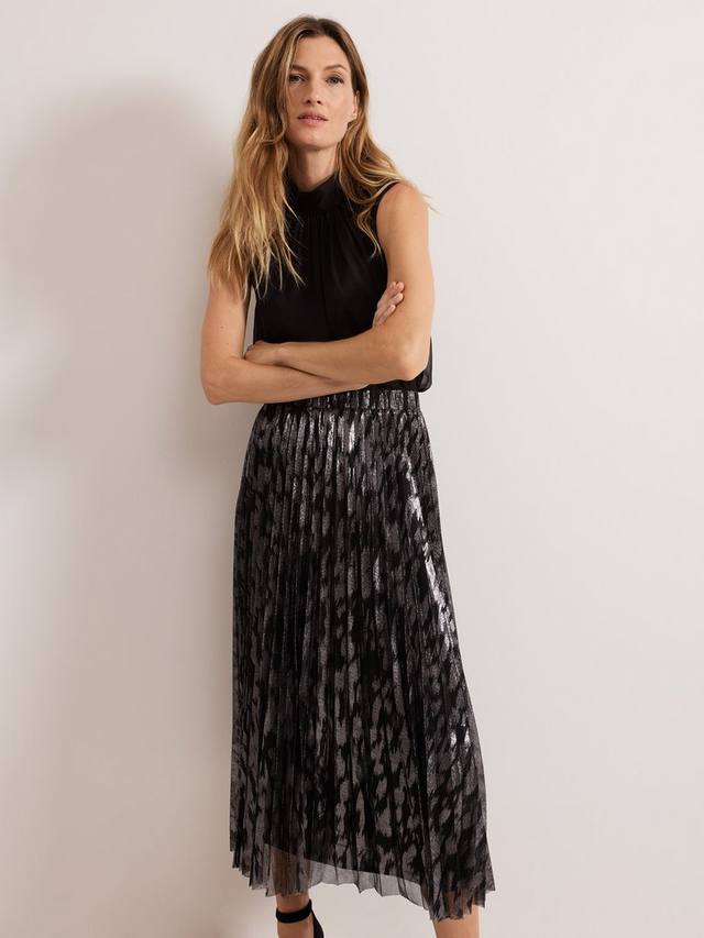 Юбка Zoe Metallic Phase Eight, Metallic
Юбка Zoe Metallic Phase Eight, Metallic