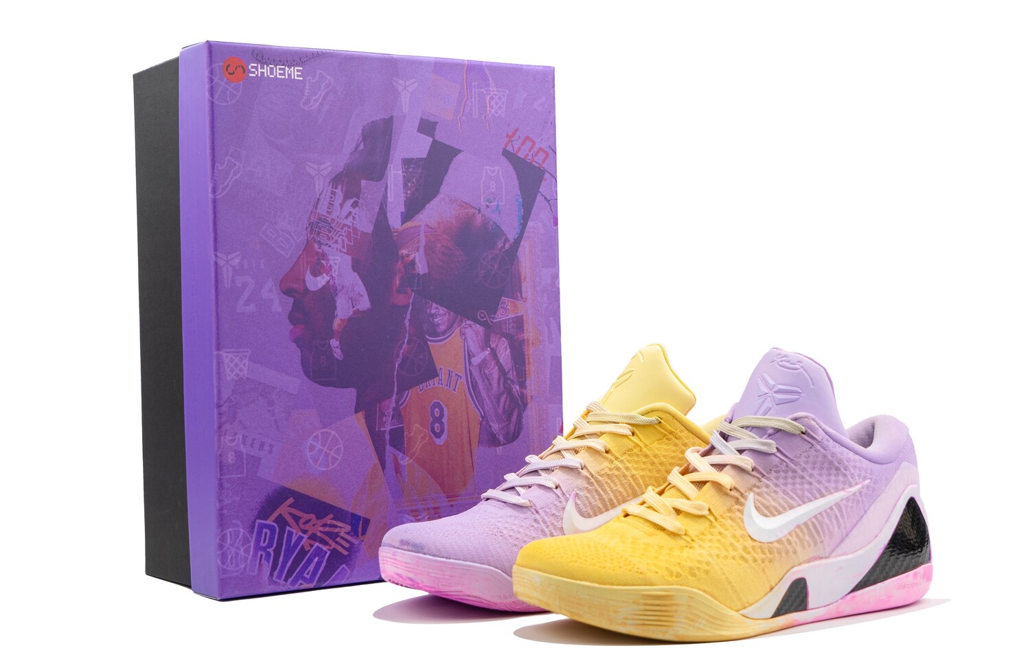 Баскетбольные кроссовки Kobe 9 Basketball Shoes Unisex Low-Top Purple Gold Nike
Баскетбольные кроссовки Kobe 9 Basketball Shoes Unisex Low-Top Purple Gold Nike