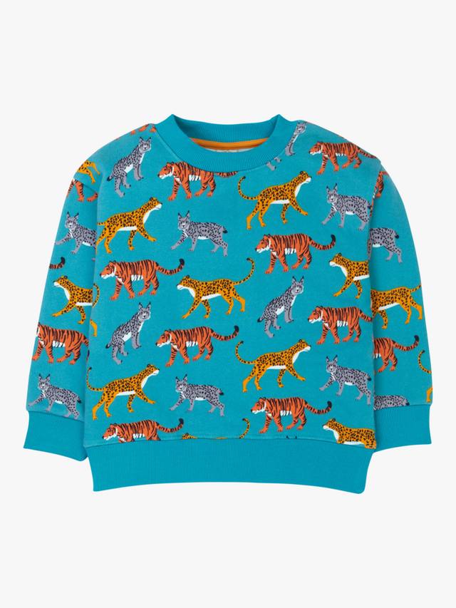 Детский хлопковый свитшот с длинными рукавами Frugi, Wild Cats
Детский хлопковый свитшот с длинными рукавами Frugi, Wild Cats