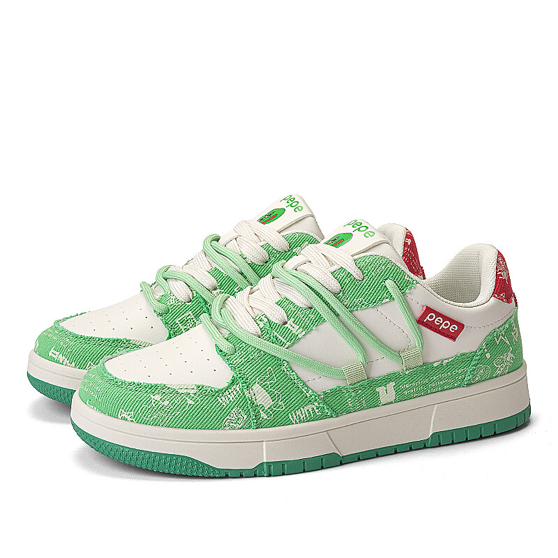 Кеды, обувь для скейтборда унисекс с низким верхом Pepe The Frog, цвет Black Panda
Кеды, обувь для скейтборда унисекс с низким верхом Pepe The Frog, цвет Black Panda