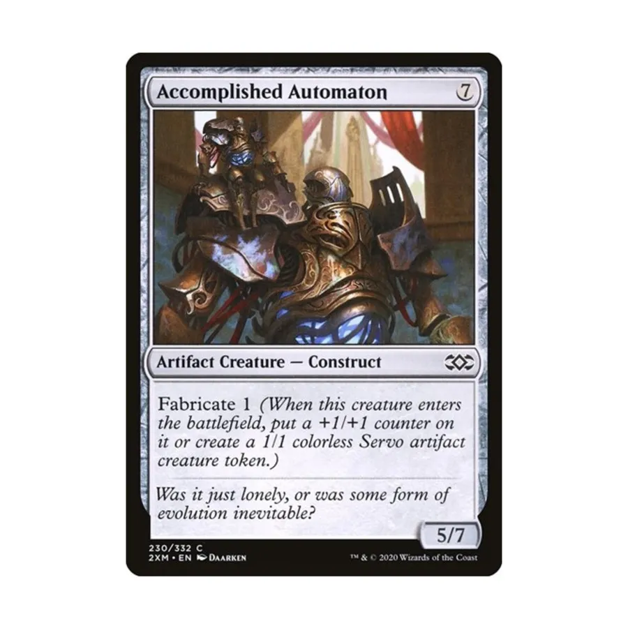 CCG Совершенный автомат (С), MTG - Double Masters
CCG Совершенный автомат (С), MTG - Double Masters