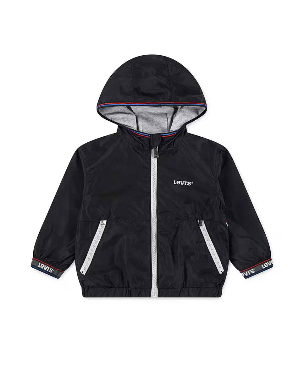 Ветровка для мальчиков Levi's с логотипом на ленте, черный
Ветровка для мальчиков Levi's с логотипом на ленте, черный