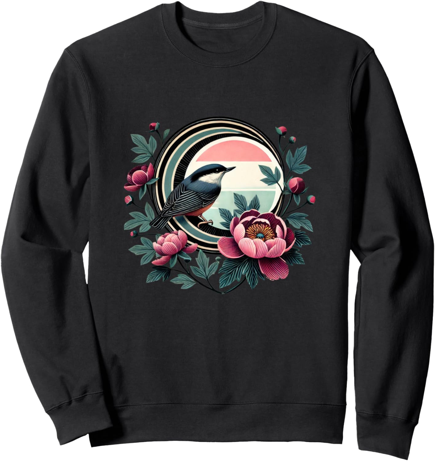 Толстовка с изображением птицы в форме полумесяца, иллюстрация Нацухатч Retro Nuthatch Lovers Snugg, черный
Толстовка с изображением птицы в форме полумесяца, иллюстрация Нацухатч Retro Nuthatch Lovers Snugg, черный