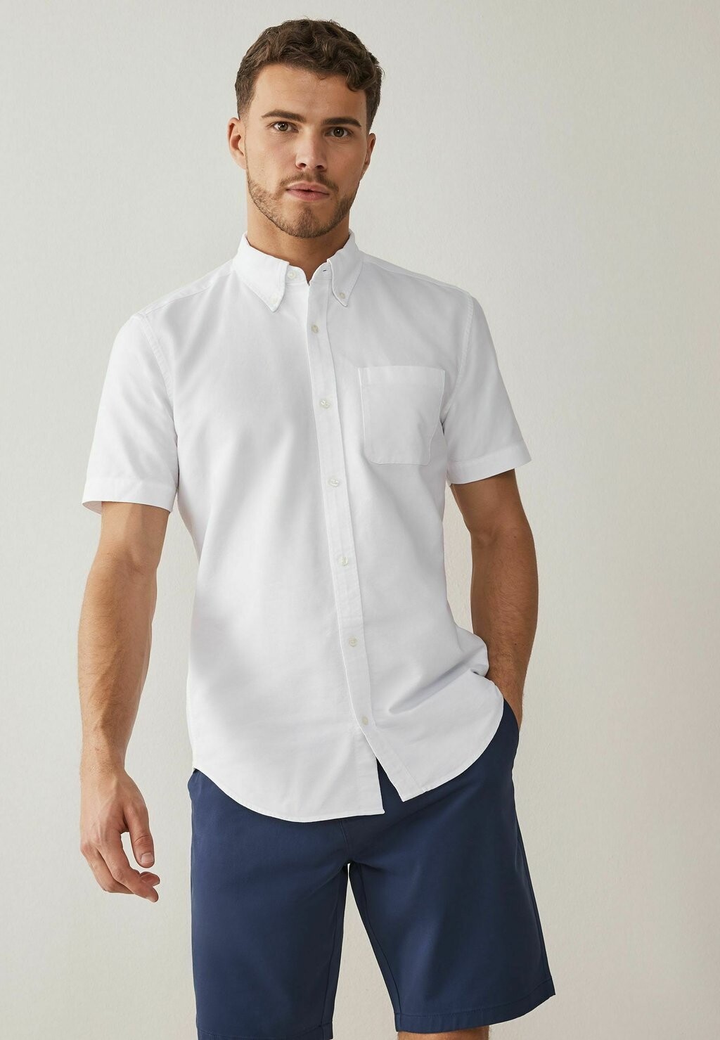 Рубашка Short Sleeve Oxford Shirts Next, цвет white pack
Рубашка Short Sleeve Oxford Shirts Next, цвет white pack