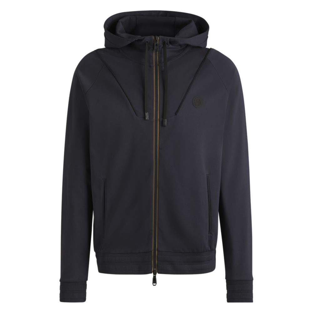 Толстовка с капюшоном на молнии с монограммой Double B BOSS, темно-синий
Толстовка с капюшоном на молнии с монограммой Double B BOSS, темно-синий