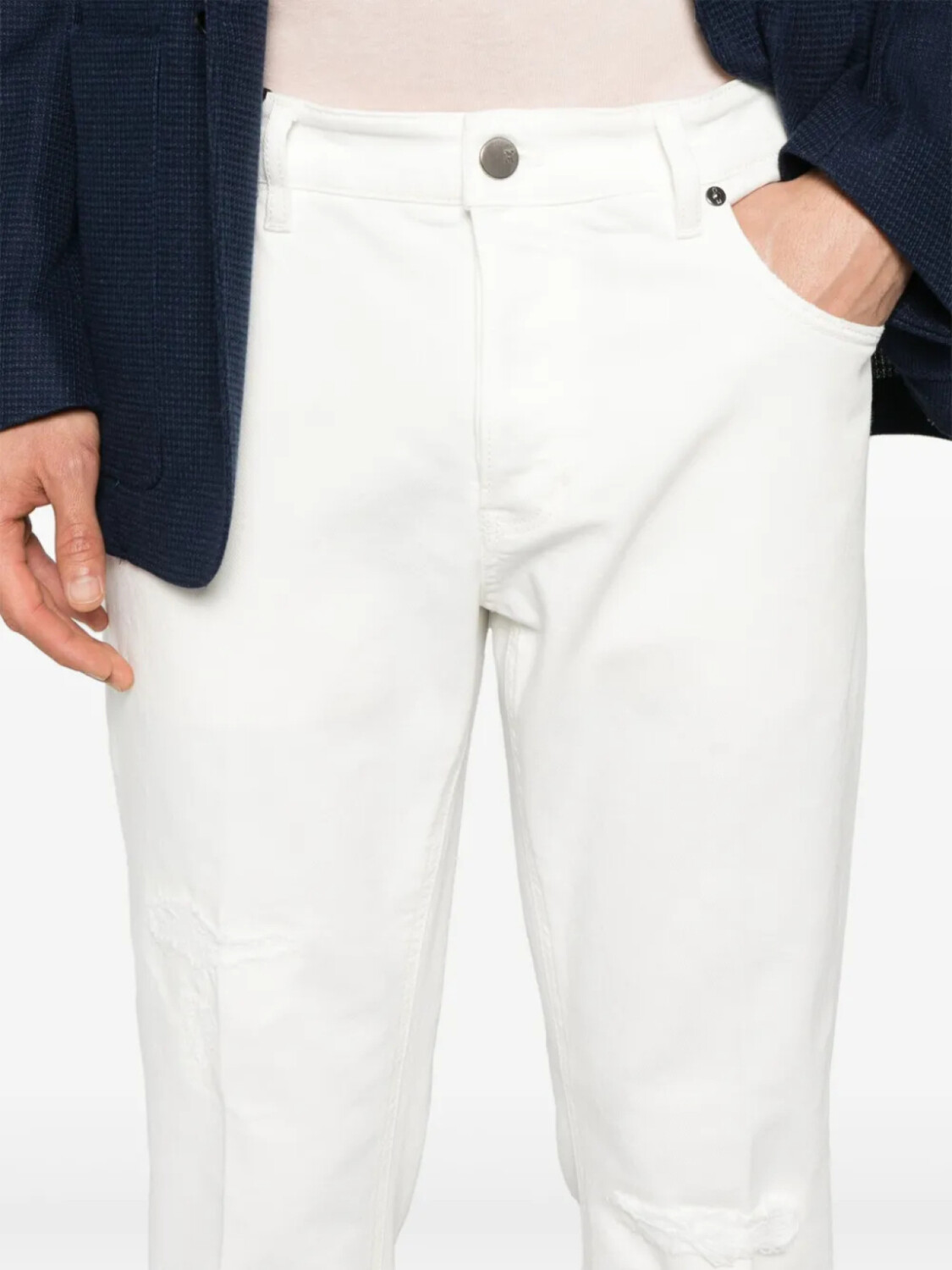 Джинсы PT Torino с рваными деталями, белый
Джинсы PT Torino с рваными деталями, белый