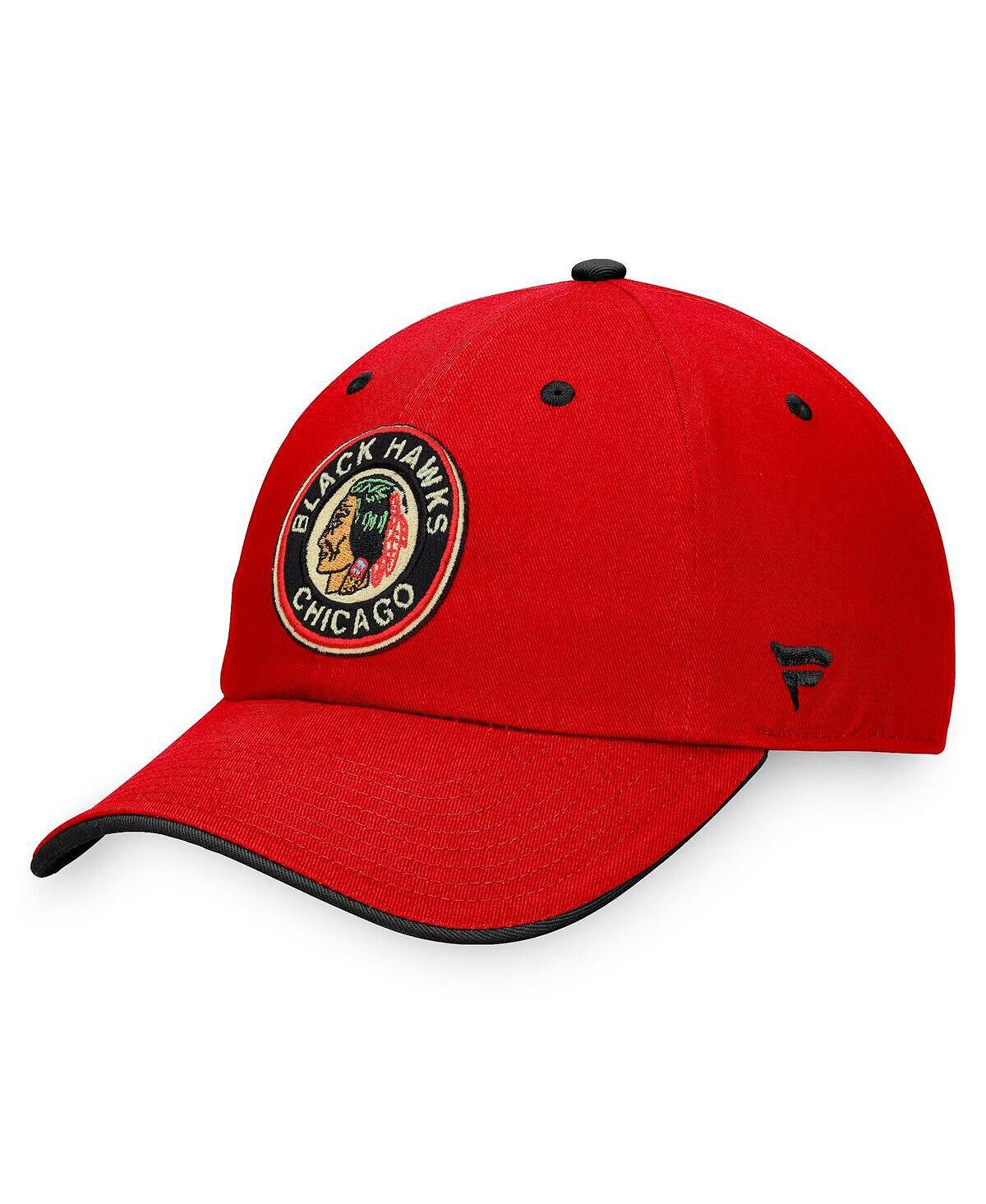 Мужская красная фирменная регулируемая кепка Chicago Blackhawks Original Six Fanatics
Мужская красная фирменная регулируемая кепка Chicago Blackhawks Original Six Fanatics