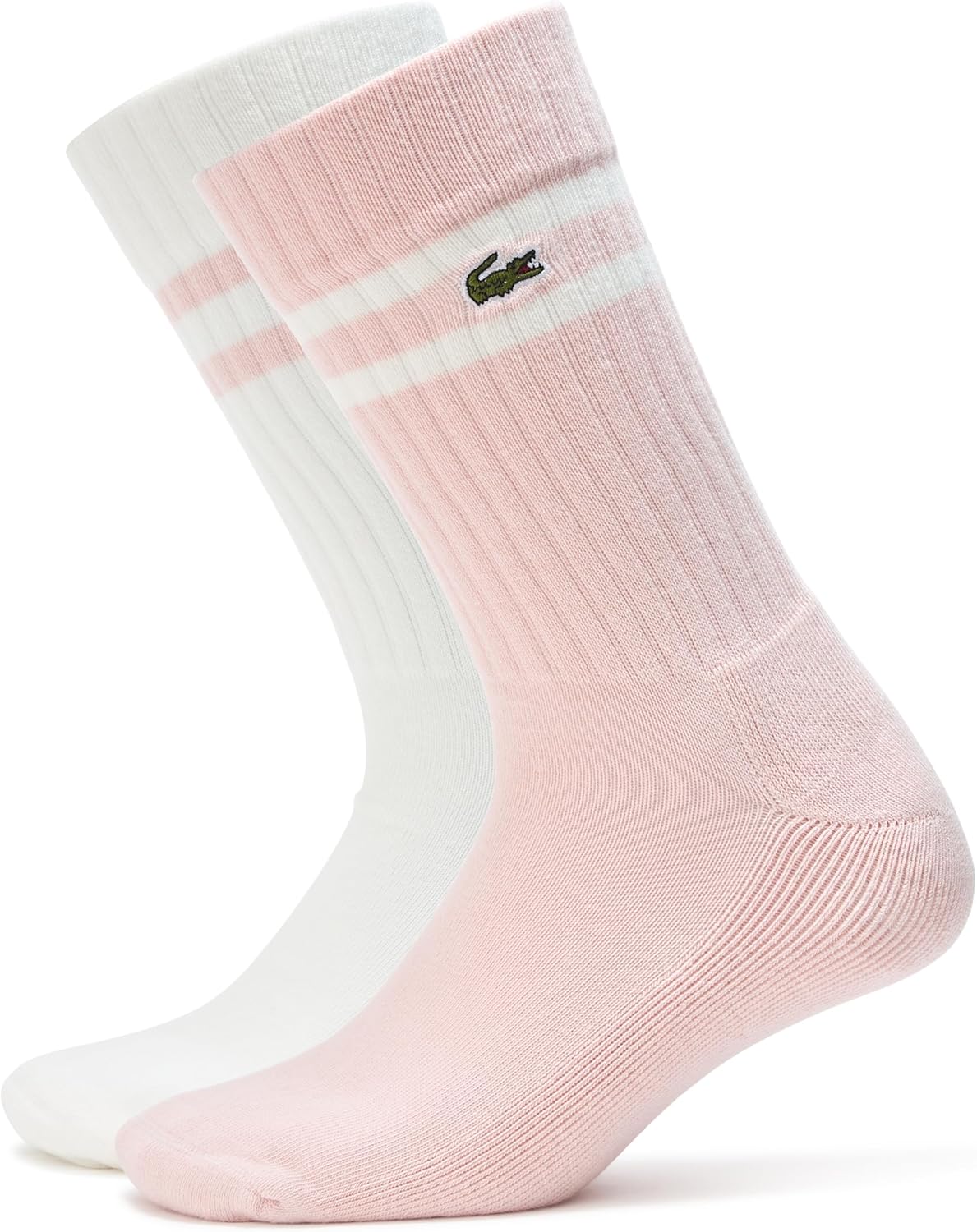 Lacestone Unisex ребристые хлопковые носки Lacoste, Light Pink/White
Lacestone Unisex ребристые хлопковые носки Lacoste, Light Pink/White