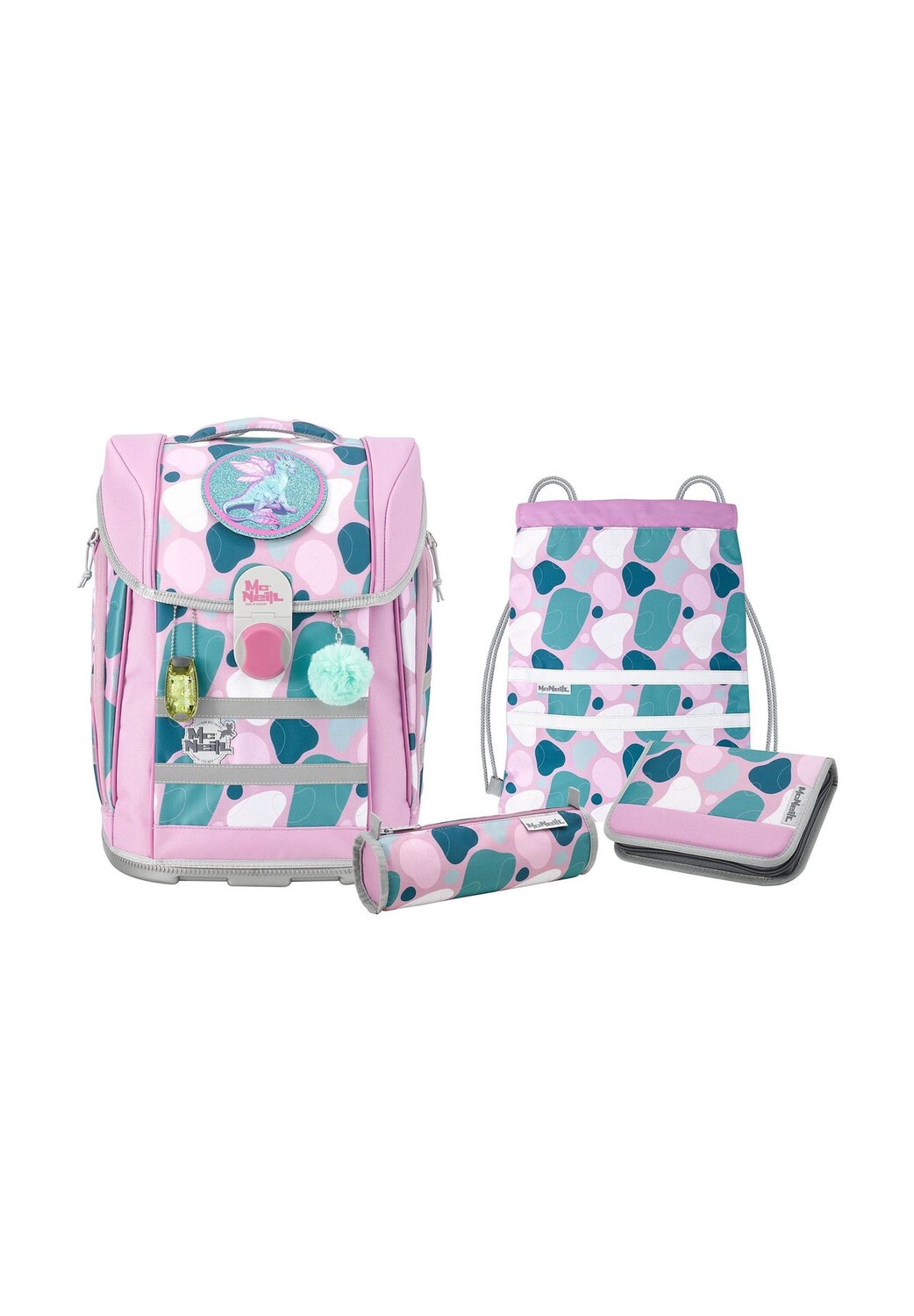 Набор школьных сумок Mc Light 2, 6 предметов McNeill, цвет Barba
Набор школьных сумок Mc Light 2, 6 предметов McNeill, цвет Barba
