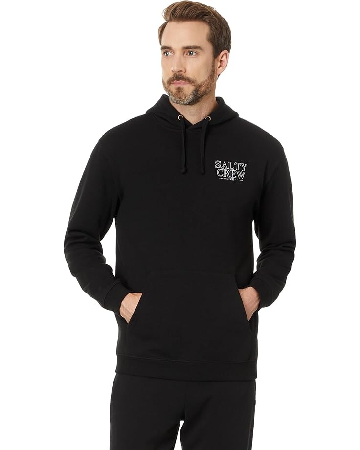 Толстовка Salty Crew Brother Bruce Hooded Fleece, черный 
Толстовка Salty Crew Brother Bruce Hooded Fleece, черный