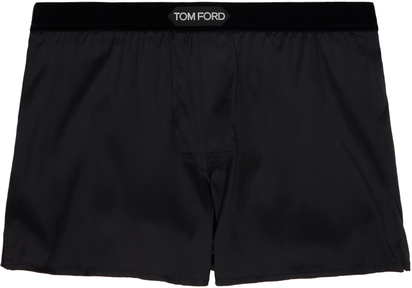 Боксеры с жаккардовым логотипом TOM FORD, черный 
Боксеры с жаккардовым логотипом TOM FORD, черный