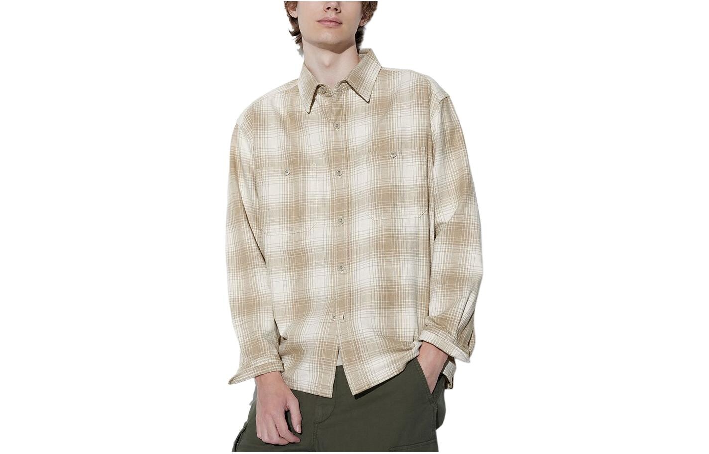 Рубашка унисекс UNIQLO, цвет 31 Beige
Рубашка унисекс UNIQLO, цвет 31 Beige