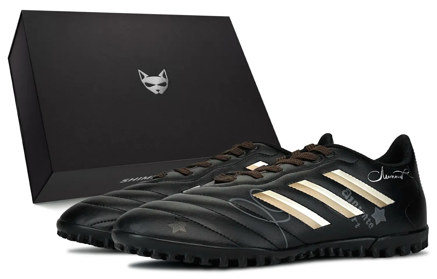 Adidas GoleTTo 8 TF кроссовки для футбола на искусственном покрытии с амортизацией и устойчивостью к истиранию unisex черный золотой
Adidas GoleTTo 8 TF кроссовки для футбола на искусственном покрытии с амортизацией и устойчивостью к истиранию unisex черный золотой
