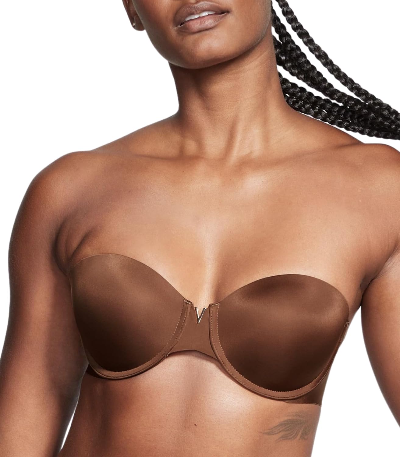 Victoria's Secret Женский Бюстгальтер Bare Push Up Strapless, Бюстгальтеры для женщин (32A-38DDD), Mousse
Victoria's Secret Женский Бюстгальтер Bare Push Up Strapless, Бюстгальтеры для женщин (32A-38DDD), Mousse