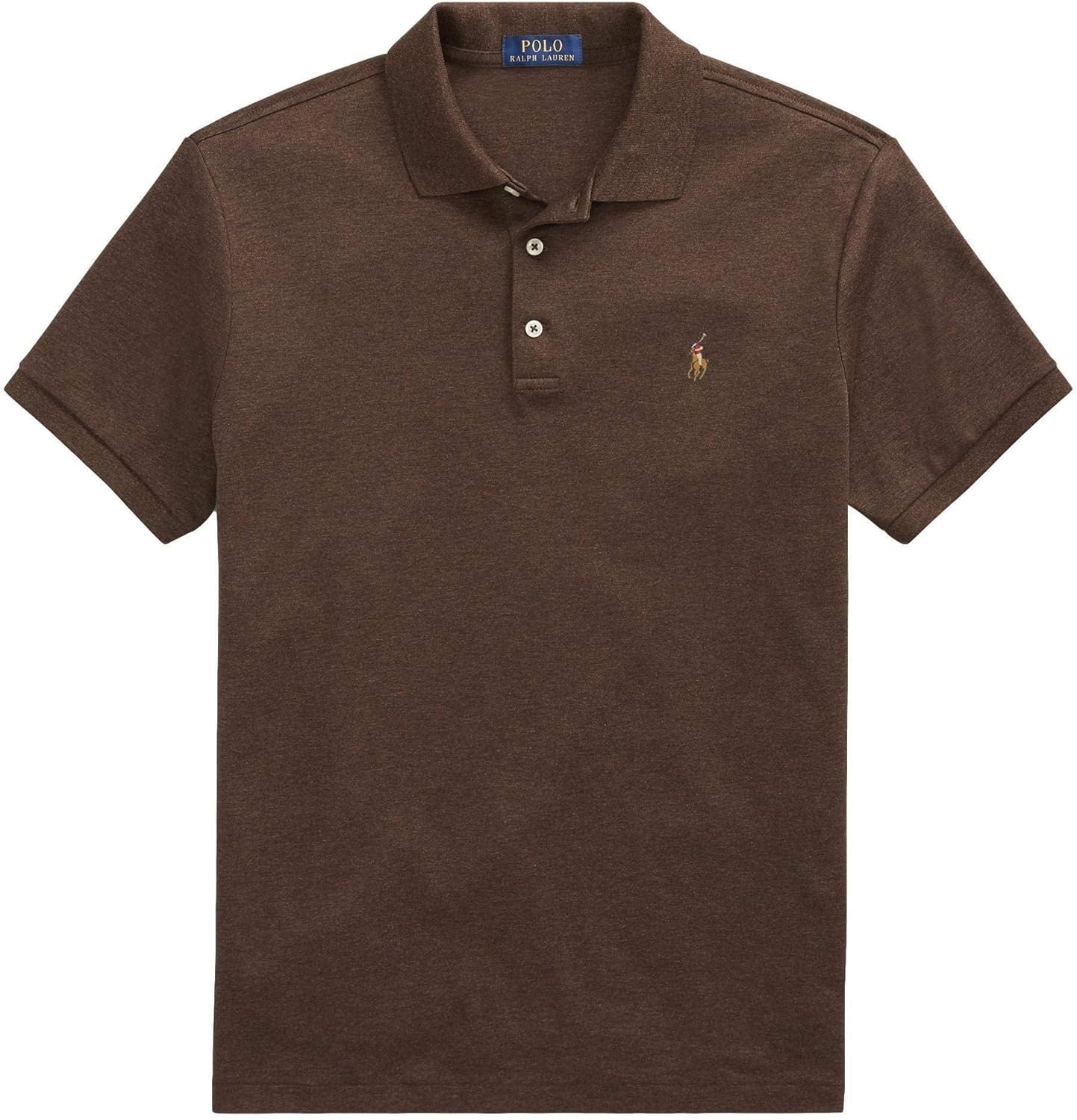 POLO RALPH LAUREN Мужская новая классическая поло, Brown With The Signature Multi-Colored Pony
POLO RALPH LAUREN Мужская новая классическая поло, Brown With The Signature Multi-Colored Pony