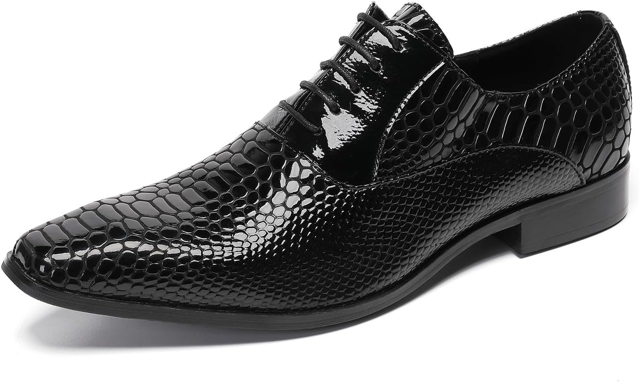 Мужские классические туфли Santimon, оксфорды для мужчин, модные свадебные, для вечеринки, деловые кожаные дерби, повседневные прогулочные туфли, черный
Мужские классические туфли Santimon, оксфорды для мужчин, модные свадебные, для вечеринки, деловые кожаные дерби, повседневные прогулочные туфли, черный