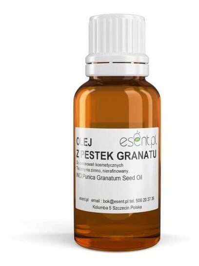 Масло косточек граната, CP, нерафинированное 20мл Esent
Масло косточек граната, CP, нерафинированное 20мл Esent
