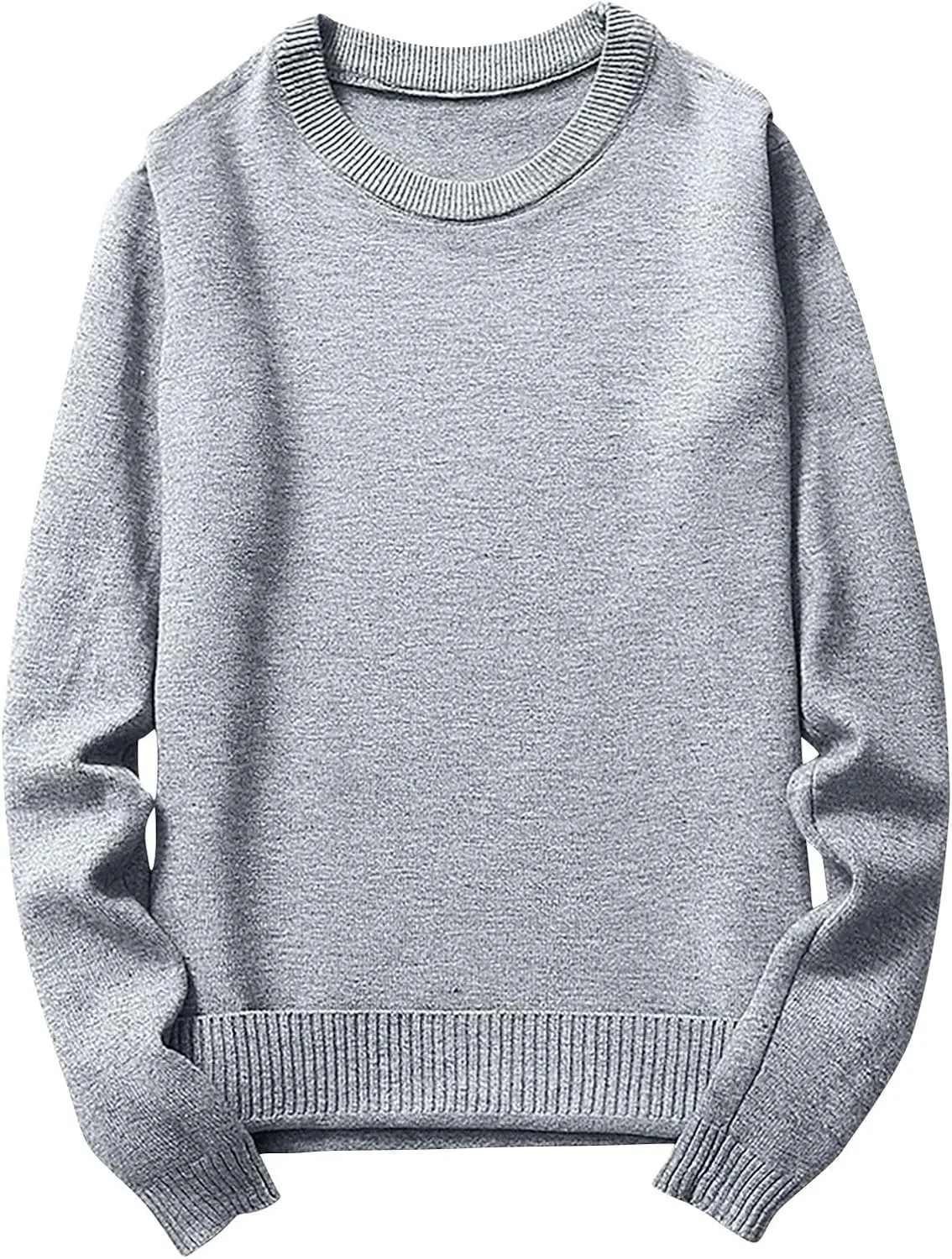 Мужской свитер с длинным рукавом и круглым вырезом, Slim Fit
Мужской свитер с длинным рукавом и круглым вырезом, Slim Fit