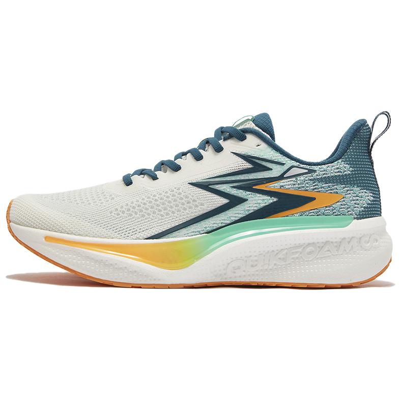 361° Кроссовки для бега Swift Wind Ⅵ с противоскользящим покрытием, износостойкие, низкие, мужские, белые, сине-зеленые
361° Кроссовки для бега Swift Wind Ⅵ с противоскользящим покрытием, износостойкие, низкие, мужские, белые, сине-зеленые