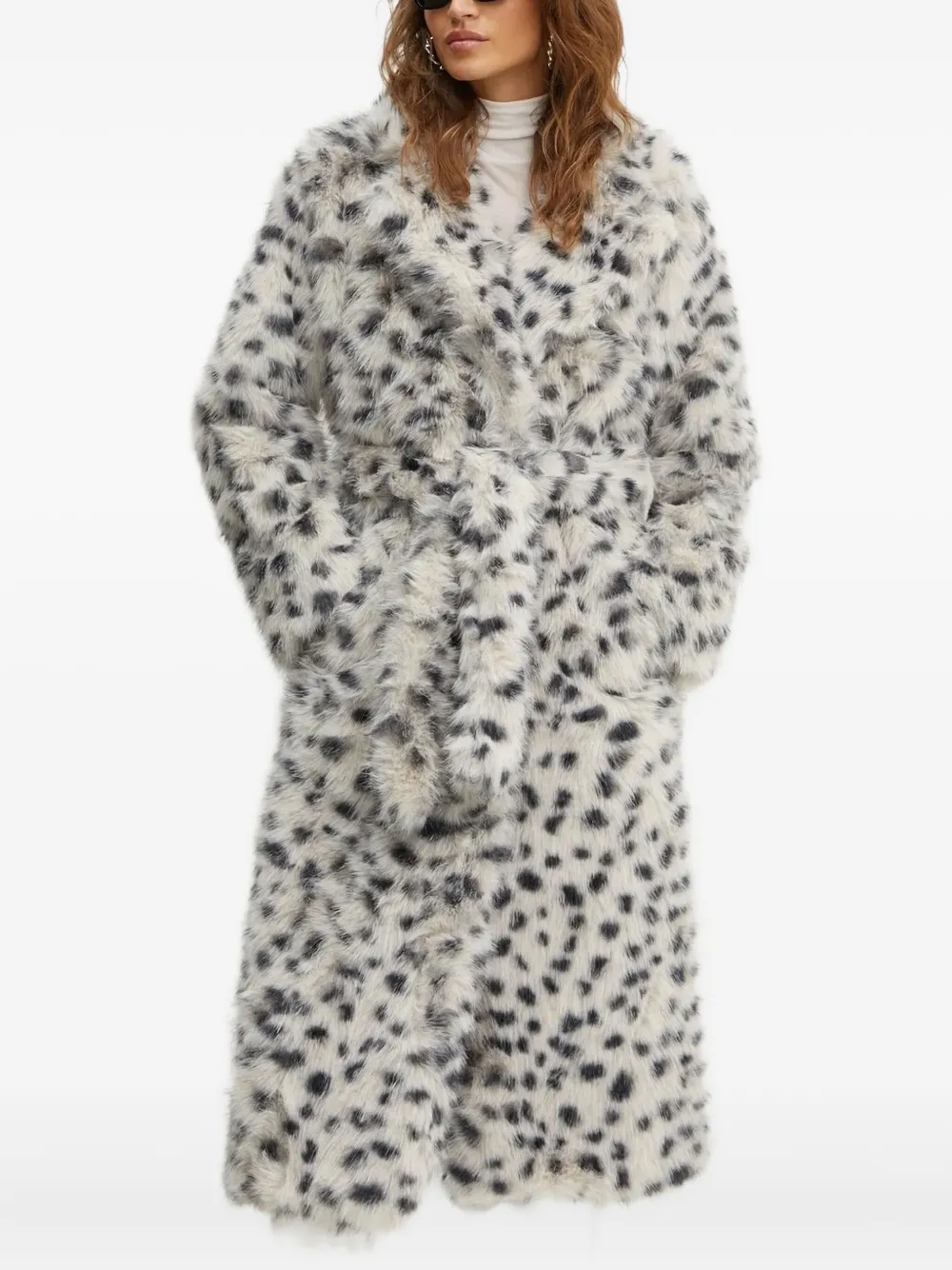 Пальто с леопардовым принтом и поясом Bardot, серый
Пальто с леопардовым принтом и поясом Bardot, серый