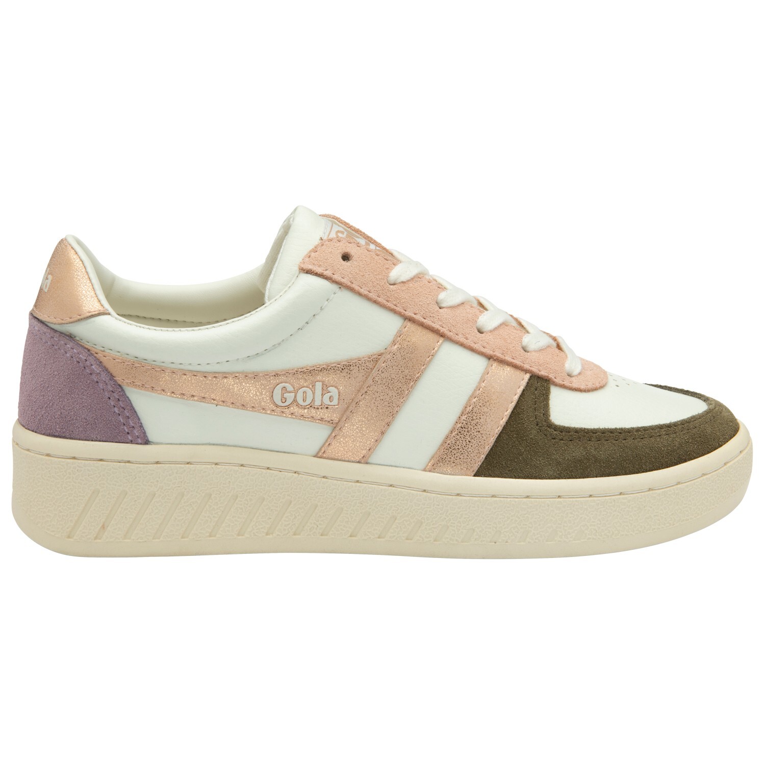 Кроссовки Gola Women's Grandslam Quadrant, цвет Off White/Khaki/Rose Gold/Lily, Серый, Кроссовки Gola Women's Grandslam Quadrant, цвет Off White/Khaki/Rose Gold/Lily
Кроссовки Gola Women's Grandslam Quadrant, цвет Off White/Khaki/Rose Gold/Lily, Серый, Кроссовки Gola Women's Grandslam Quadrant, цвет Off White/Khaki/Rose Gold/Lily