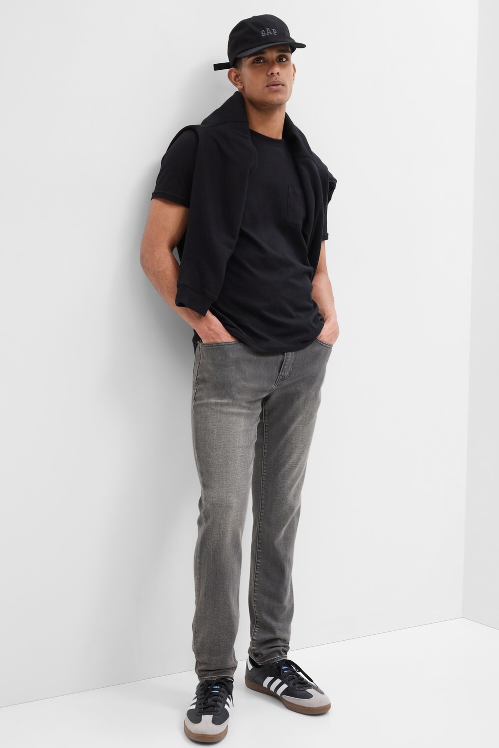 Мягкие джинсы узкого кроя с технологией Washwell Gap, серый
Мягкие джинсы узкого кроя с технологией Washwell Gap, серый