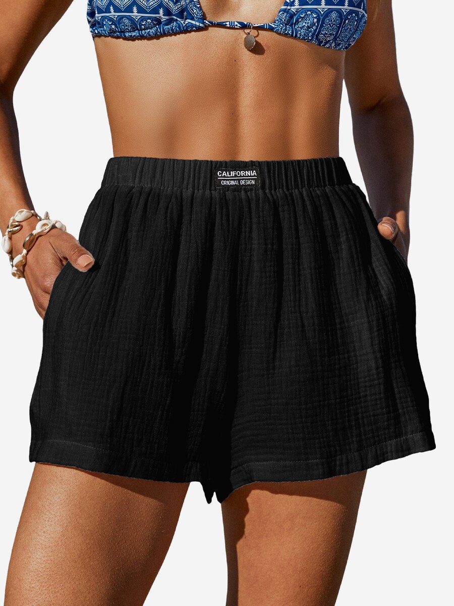 Обычные брюки Cupshe, черный
Обычные брюки Cupshe, черный