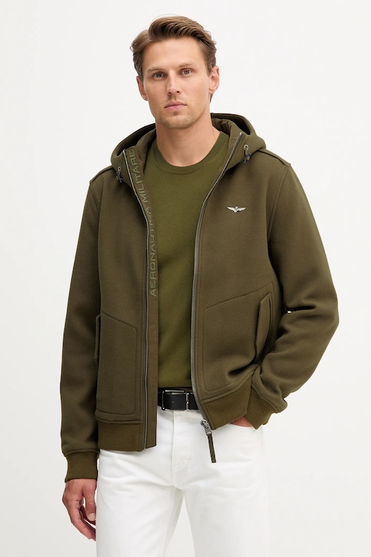 Шерстяная куртка Aeronautica Militare, зеленый
Шерстяная куртка Aeronautica Militare, зеленый