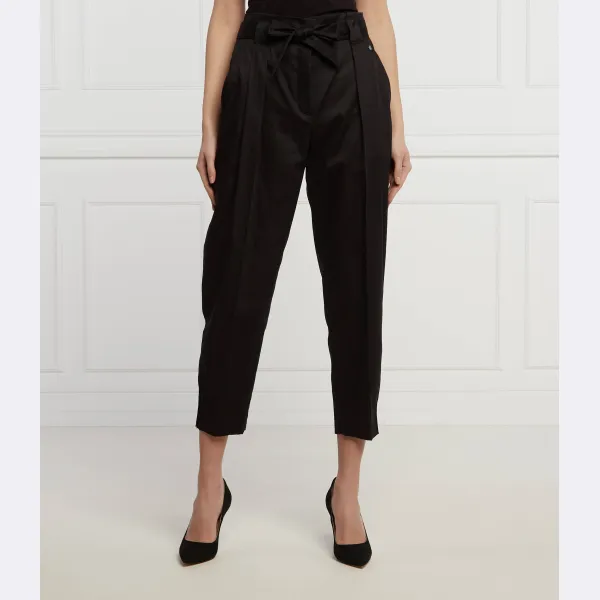 Брюки свободного кроя с поясом Marc Cain, черный
Брюки свободного кроя с поясом Marc Cain, черный