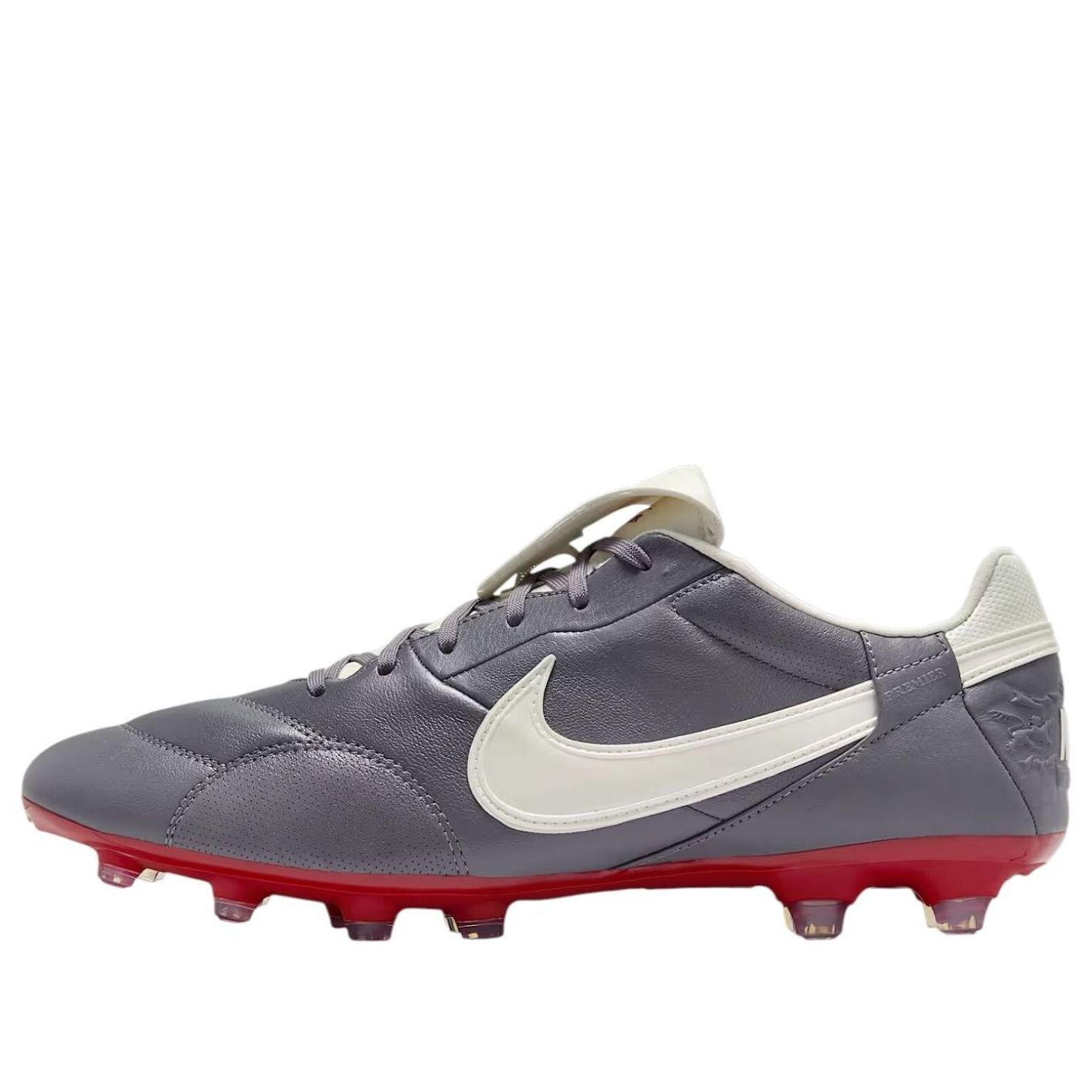Кроссовки Nike Premier 3 FG 'Light Graphite Varsity Red'
Кроссовки Nike Premier 3 FG 'Light Graphite Varsity Red'