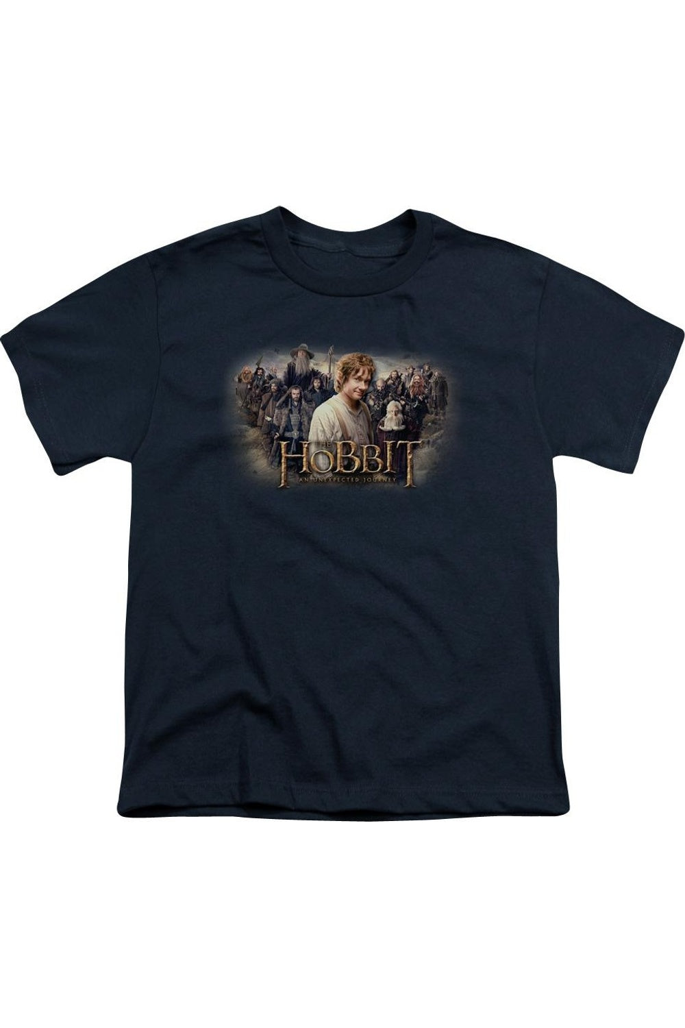 Футболка с коротким рукавом The Hobbit Hobbit Rally для детей Gildan, темно-синий
Футболка с коротким рукавом The Hobbit Hobbit Rally для детей Gildan, темно-синий