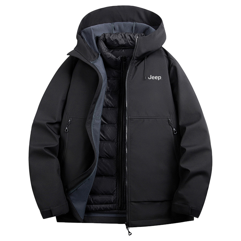 Jeep Куртка Unisex, Vibrant Black-Two-Piece Set
Jeep Куртка Unisex, Vibrant Black-Two-Piece Set