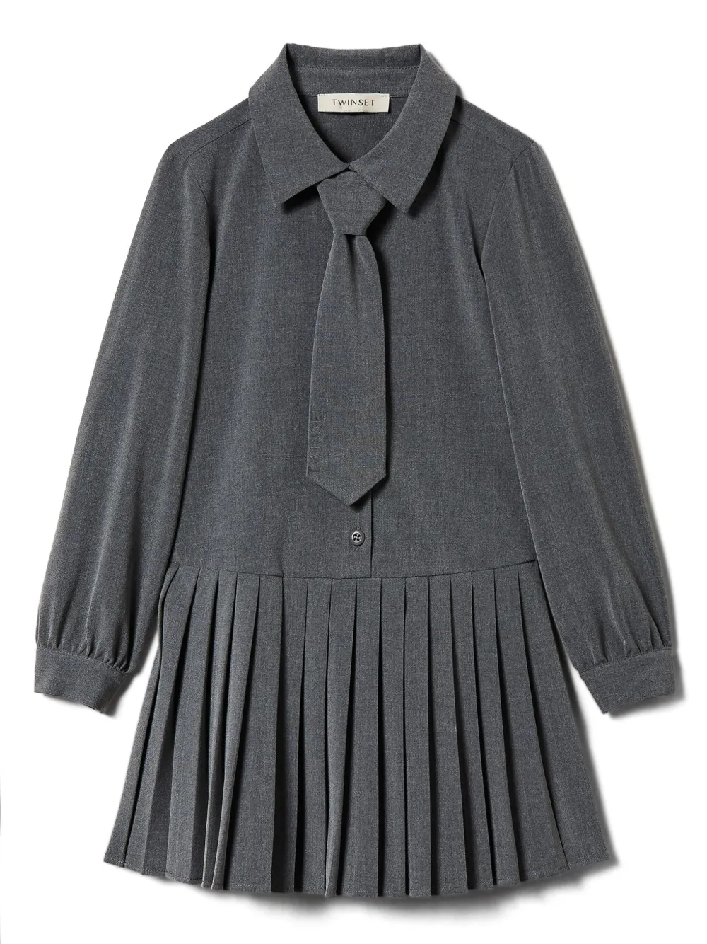 Короткое платье со складками Twinset Kids, серый
Короткое платье со складками Twinset Kids, серый