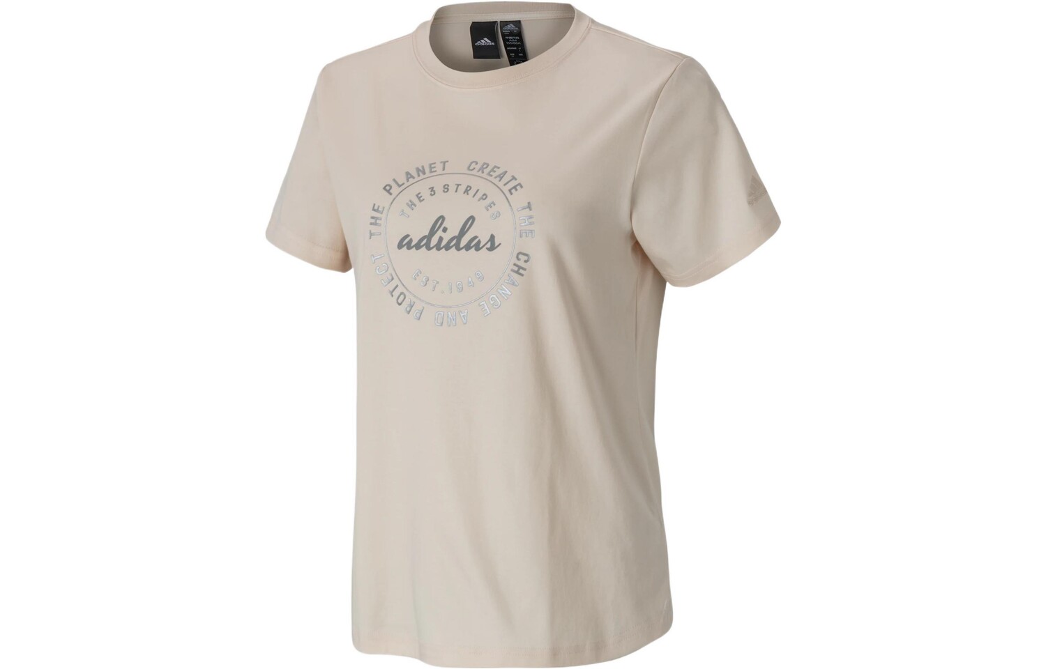 Футболка женская светло-бежевая Adidas
Футболка женская светло-бежевая Adidas