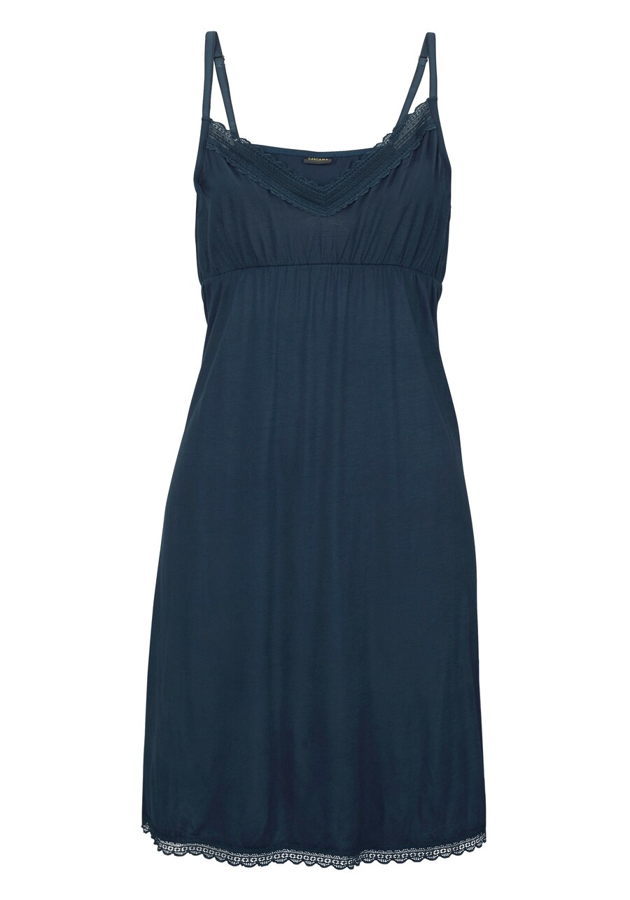Ночная рубашка LASCANA, темно-синий
Ночная рубашка LASCANA, темно-синий