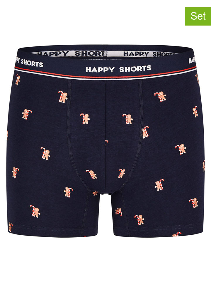 Happy Shorts Комплект из 2 штук: боксерские шорты темно-синего/красного цвета
Happy Shorts Комплект из 2 штук: боксерские шорты темно-синего/красного цвета