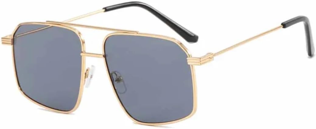 Солнцезащитные очки с защитой UV400 | Металлическая большая оправа, зелено-коричневые | для женщин и мужчин, для занятий спортом на открытом воздухе и вождения DSVIGF, Gold Gray
Солнцезащитные очки с защитой UV400 | Металлическая большая оправа, зелено-коричневые | для женщин и мужчин, для занятий спортом на открытом воздухе и вождения DSVIGF, Gold Gray