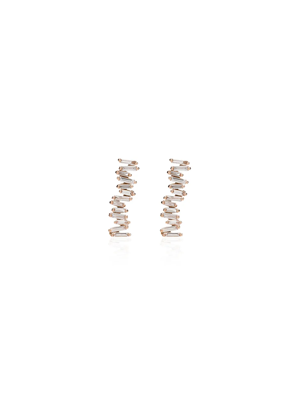 Серьги Fireworks из розового золота с бриллиантами Suzanne Kalan, розовый
Серьги Fireworks из розового золота с бриллиантами Suzanne Kalan, розовый