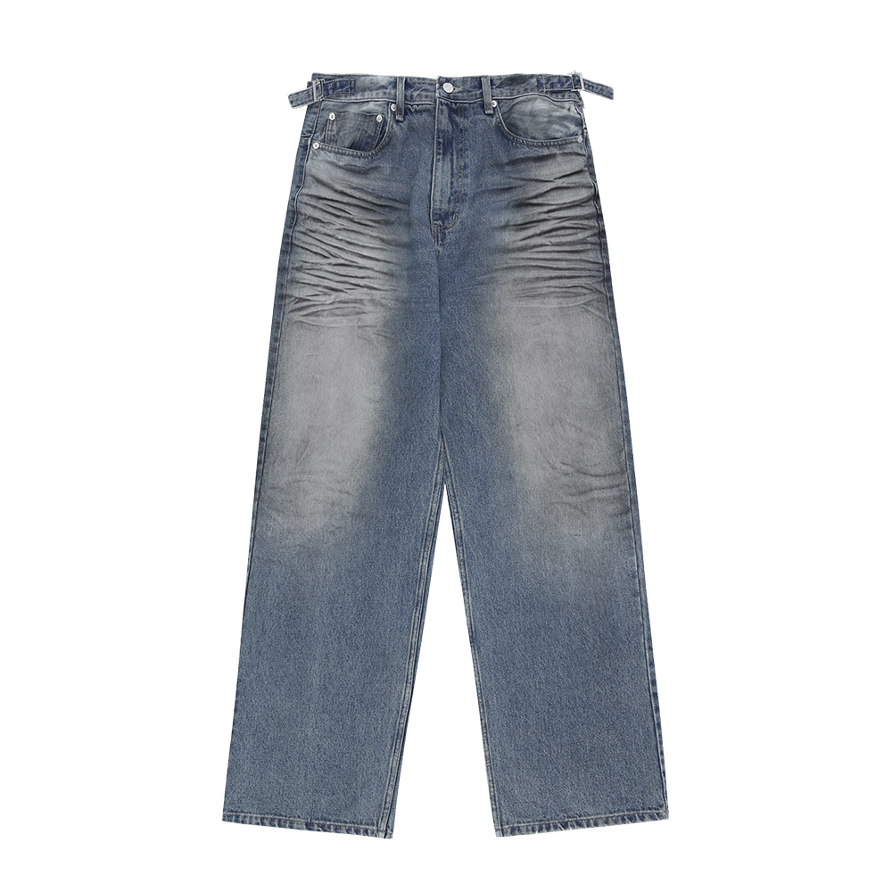 Grailz Джинсы унисекс, синие, прямого кроя
Grailz Джинсы унисекс, синие, прямого кроя