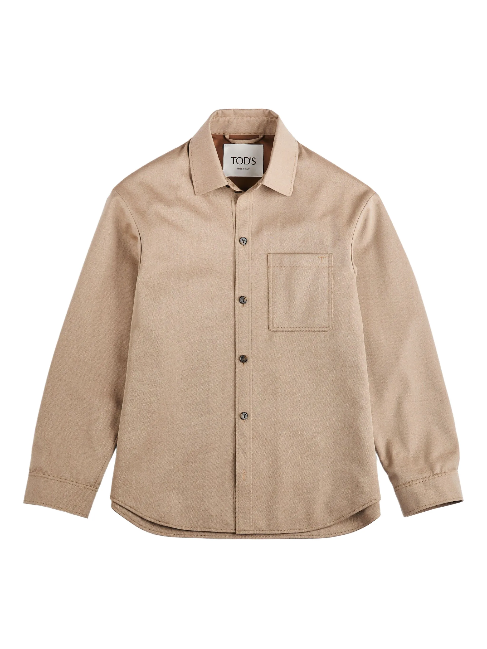 Рубашка на пуговицах Tod'S, бежевый
Рубашка на пуговицах Tod'S, бежевый