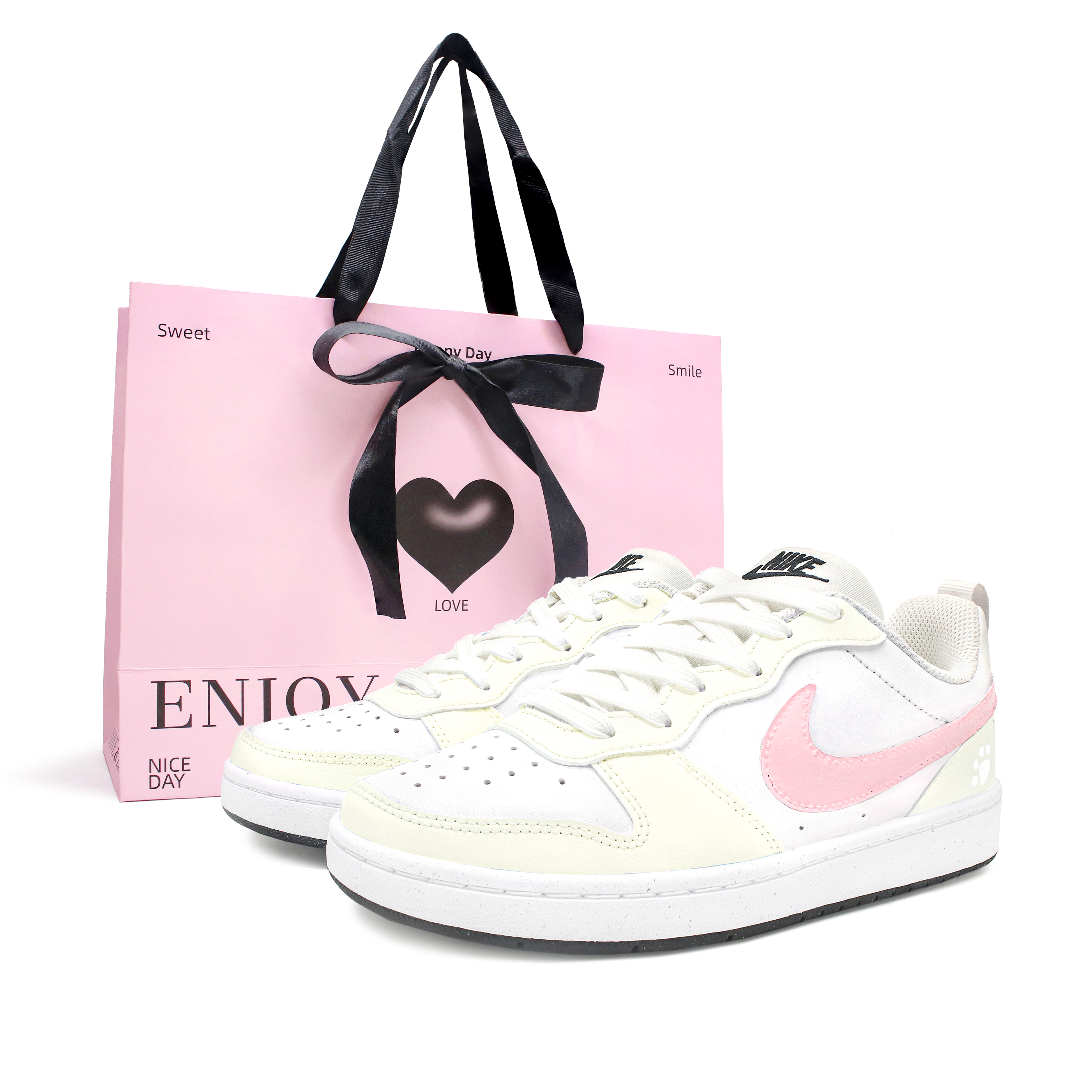 Нескользящие и дышащие низкие кроссовки для скейтбординга Court Borough для детей и подростков Nike, желтый/розовый
Нескользящие и дышащие низкие кроссовки для скейтбординга Court Borough для детей и подростков Nike, желтый/розовый