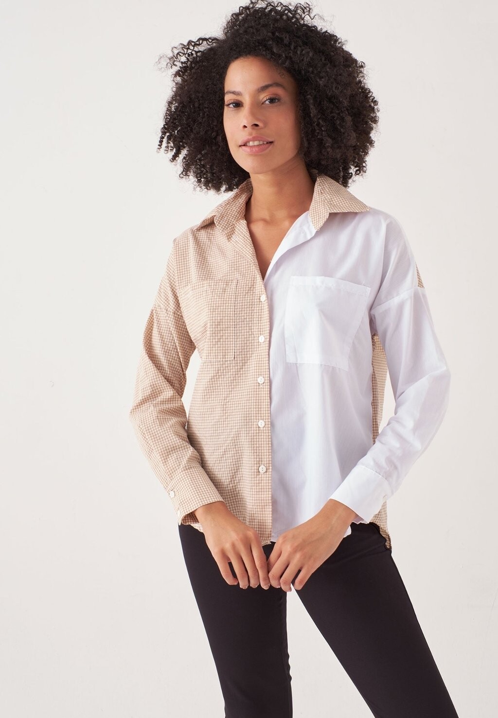 Блузка-рубашка Herita, цвет beige
Блузка-рубашка Herita, цвет beige