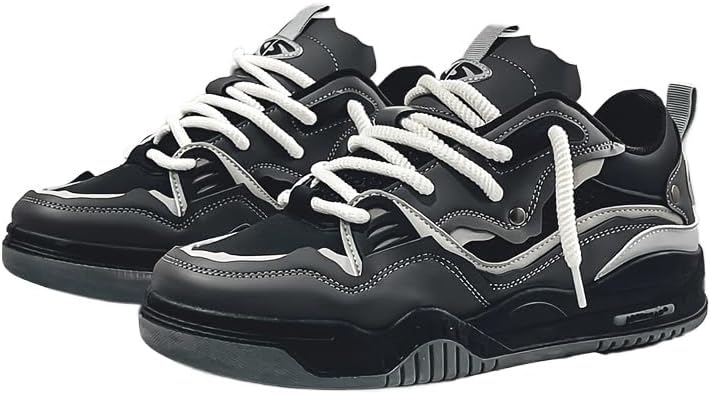 Удобные кроссовки для скейтборда - Нескользящие, дышащие, на шнуровке, повседневные кроссовки с мягкой стелькой для мужских прогулок на открытом воздухе, походов и повседневной носки Generic, черный
Удобные кроссовки для скейтборда - Нескользящие, дышащие, на шнуровке, повседневные кроссовки с мягкой стелькой для мужских прогулок на открытом воздухе, походов и повседневной носки Generic, черный