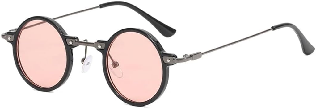 Солнцезащитные очки с защитой от УФ-излучения UV400 | Маленькая круглая оправа | Линзы конфетных цветов для занятий спортом на открытом воздухе и вождения DSVIGF, Black Pink
Солнцезащитные очки с защитой от УФ-излучения UV400 | Маленькая круглая оправа | Линзы конфетных цветов для занятий спортом на открытом воздухе и вождения DSVIGF, Black Pink