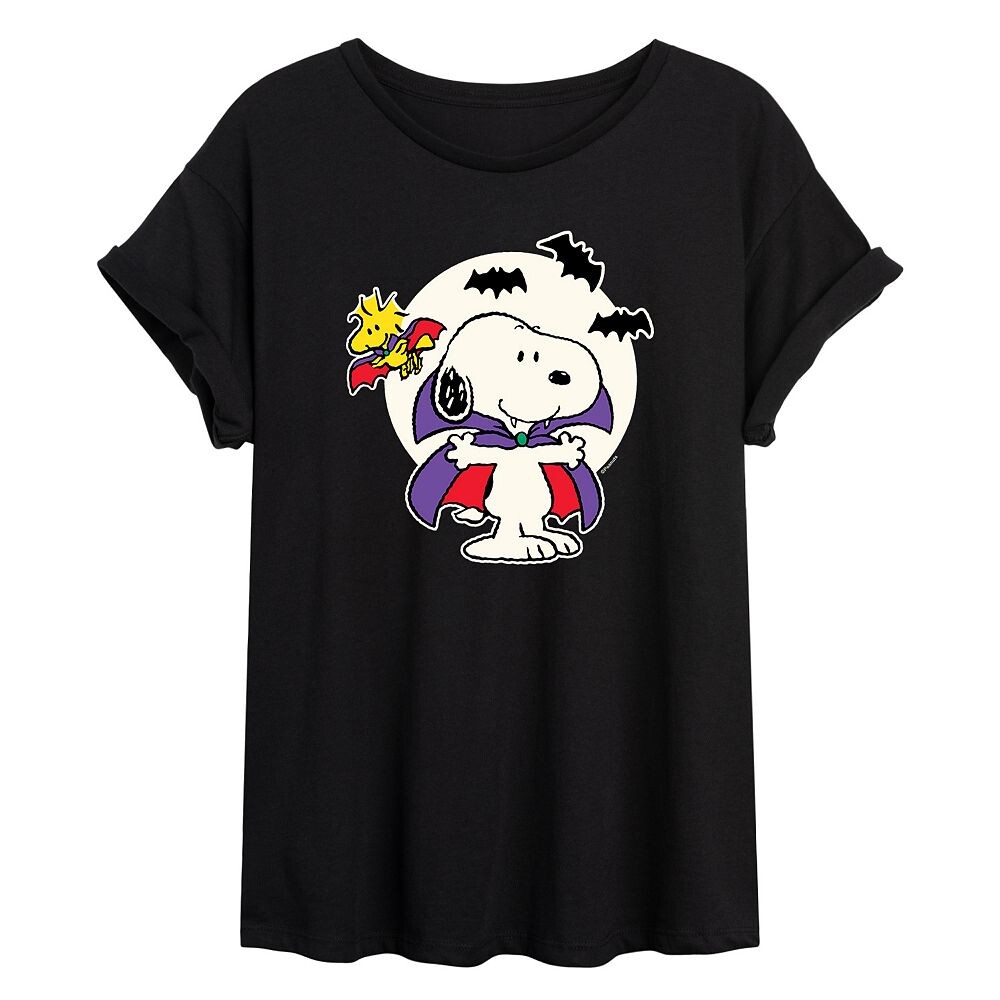 Детская футболка большого размера с рисунком Peanuts Vampire Snoopy Licensed Character, черный
Детская футболка большого размера с рисунком Peanuts Vampire Snoopy Licensed Character, черный