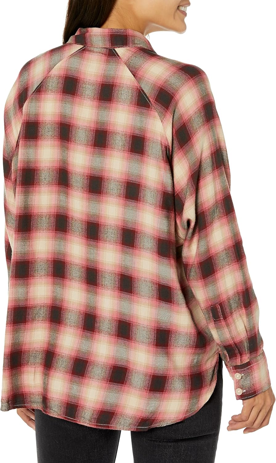Женская рубашка Levi's Harrison Raglan (стандартная и плюс), James Plaid Syrah
Женская рубашка Levi's Harrison Raglan (стандартная и плюс), James Plaid Syrah