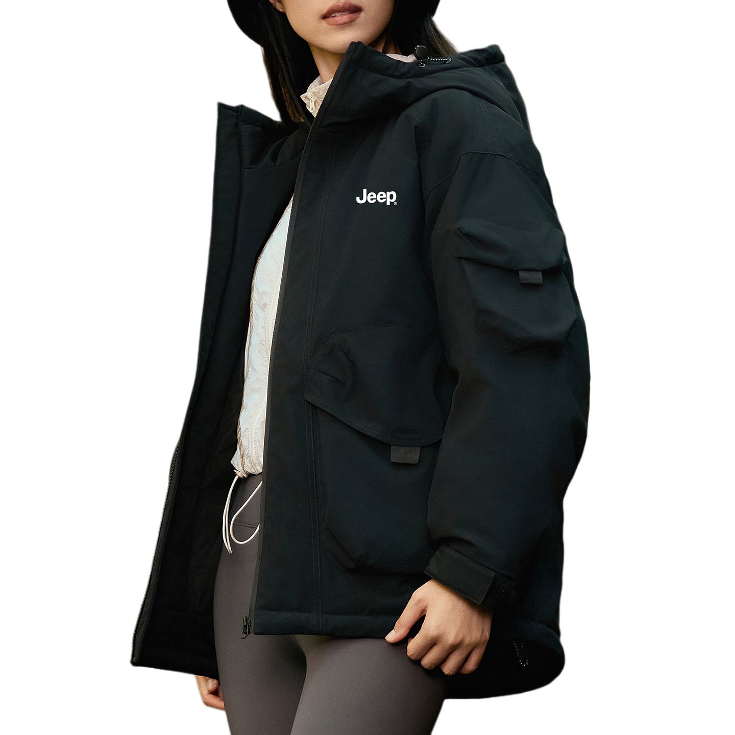 Пуховик Unisex утепленный Jeep, черный
Пуховик Unisex утепленный Jeep, черный