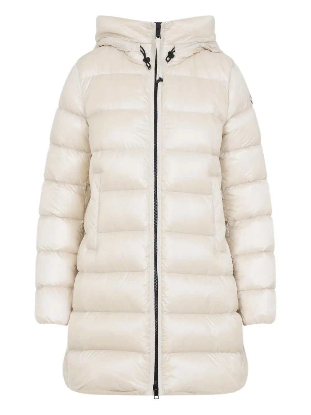 Стеганое пальто с капюшоном MONCLER, белый
Стеганое пальто с капюшоном MONCLER, белый
