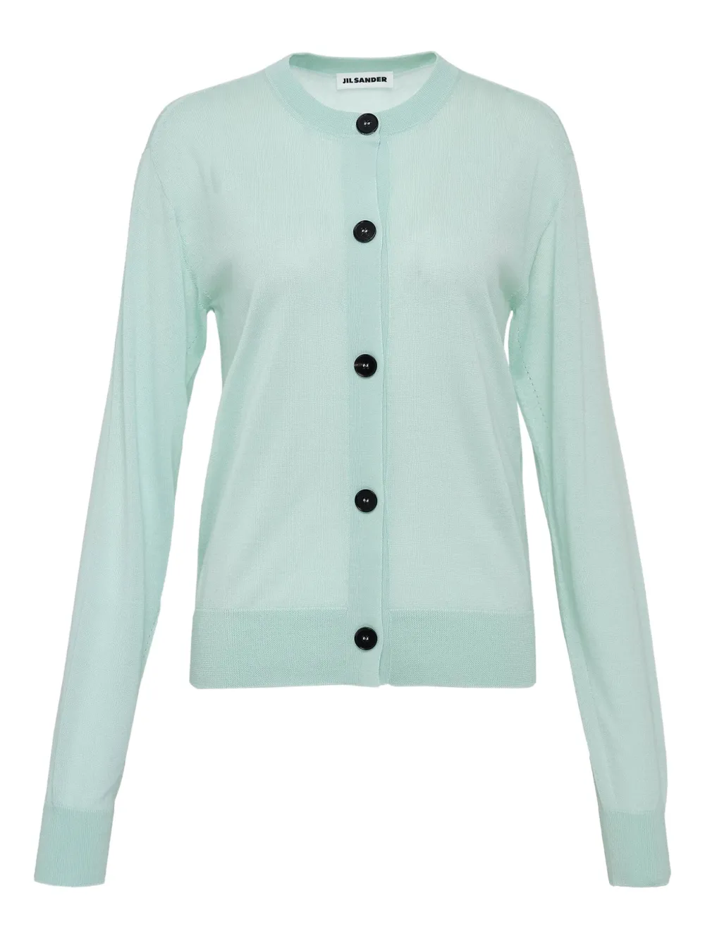 Кардиган с круглым вырезом JIL SANDER, зеленый
Кардиган с круглым вырезом JIL SANDER, зеленый